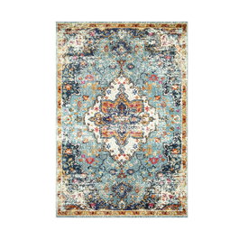Mijölnir Juego de Alfombrillas de Baño Antideslizante Antibacteriano de Poliéster, 50x60cm y 60x100cm, Kt429 V2